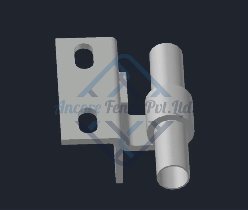 Universal Line Track Bracket Wall Mount Safety